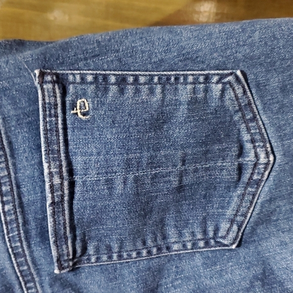 RAG & BONE LONG JEAN BERMUDA  SHORTS SIZE 29 - Picture 3 of 5